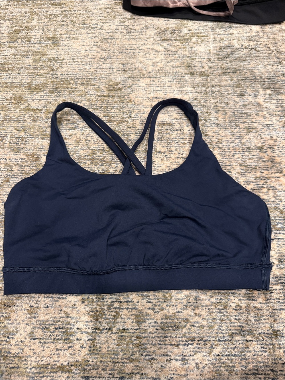 lululemon athletica Navy Strappy Light-Support Sports Bra